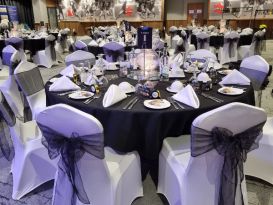 chair covers coventry arena