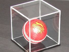 cricket ball display