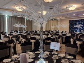 crystal tree centrepieces Forest of-Arden