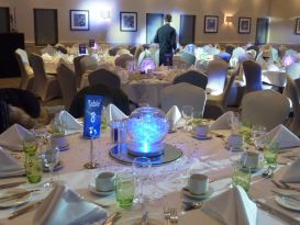 staverton centrepieces chair covers