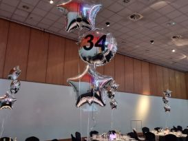 table number balloons