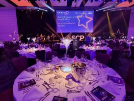 ICC wales table centrepieces
