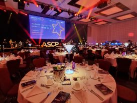 ICC wales table centrepieces