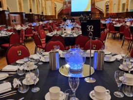 bubble balls lit centrepieces birmingham