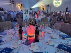 bubbleball illuminated centrepieces BRDC