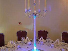 crystal candleabra heythrop