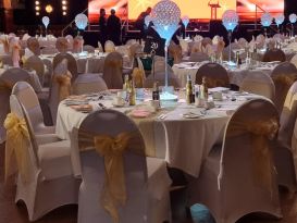 crystal globe centrepieces birmingham great hall
