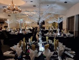 crystal tree centrepieces staverton