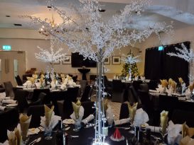 crystal tree centrepieces staverton