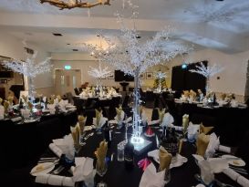 crystal tree centrepieces staverton