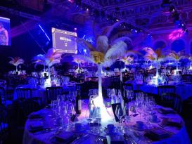 feather centrepieces london