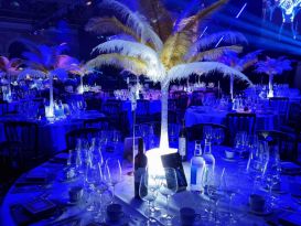feather centrepieces london