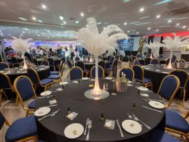 feather table centres virgin media