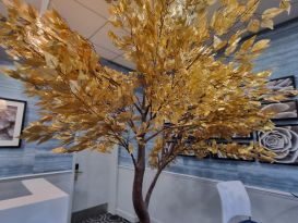 gold leaf trees