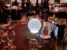 illuminated table centrepieces manchester central