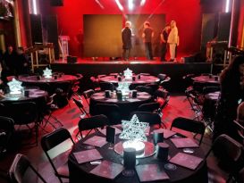 magic circle star centrepieces