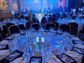 martini vase centrepieces london