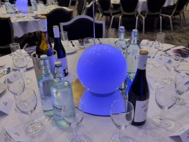 moonball centrepieces NHS west london1