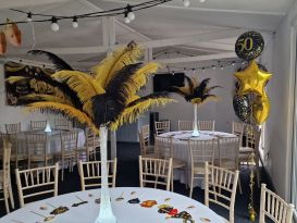 party centrepieces rugby