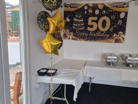 party centrepieces rugby