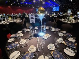 strictly gold mirrorballs