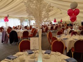 table centres worcester racecourse