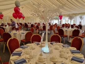 table centres worcester racecourse