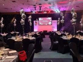 table number balloons