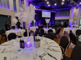 white centrepieces royal armouries leeds