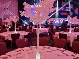 white leaf centrepieces4 ICCWales
