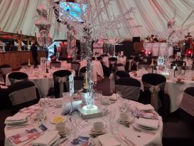 worcestershire ball venue decor